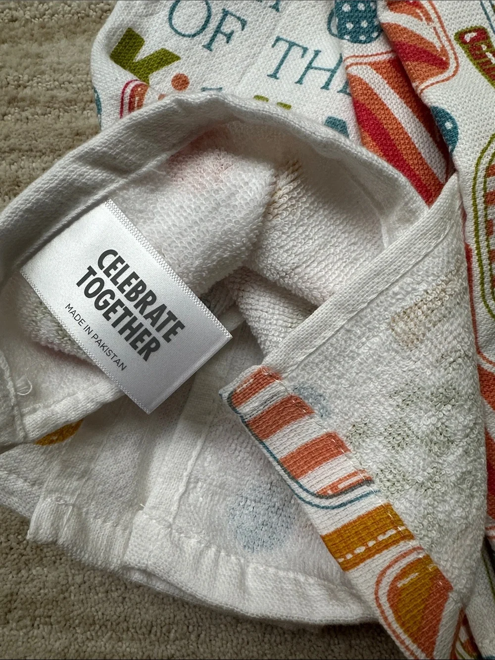 NWT Celebrate Together Set of 2 Kitchen Towels Pickleball Summer